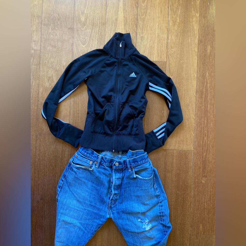 Vintage adidas jacket womens xs EVC y2k